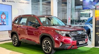 Xả hàng tồn kho, Subaru Forester VIN 2024 được đại lý hạ giá hàng trăm triệu đồng
